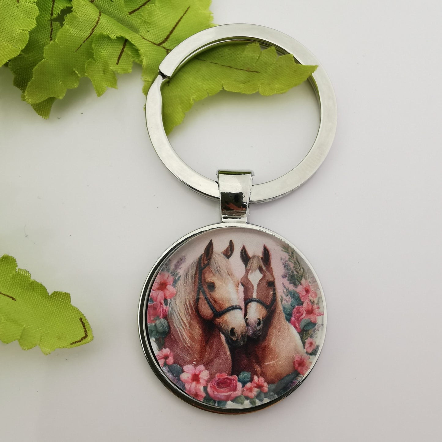 Paarden Sleutelhanger