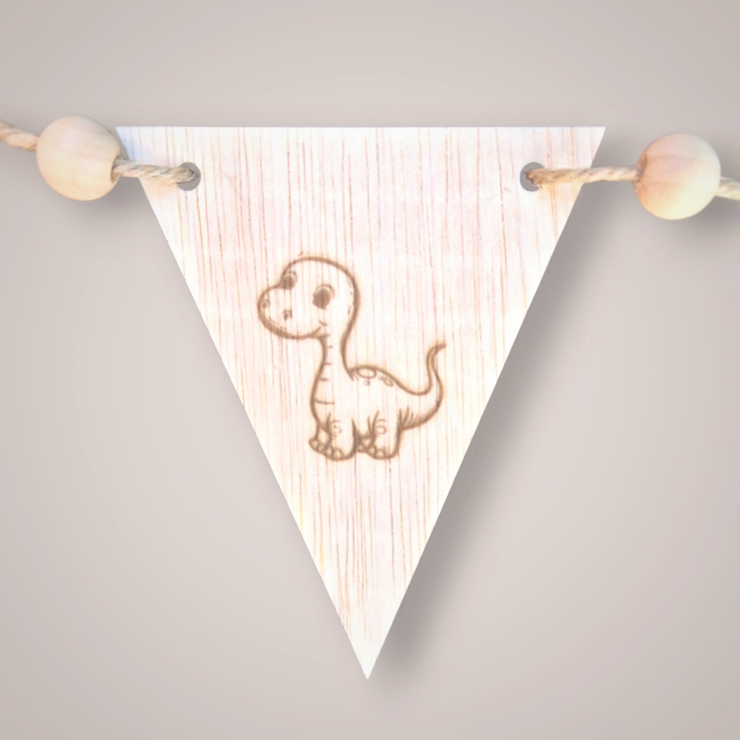 Houten naamslinger jongen