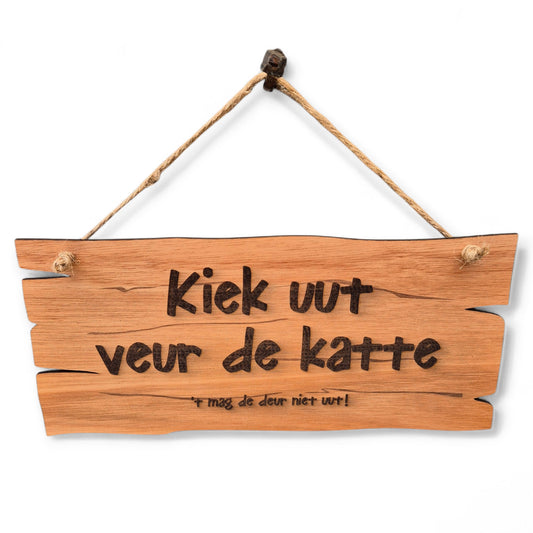 Kiek uut veur de katte