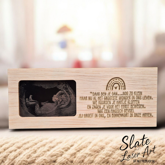 📸 Gepersonaliseerd fotolijstje met echofoto