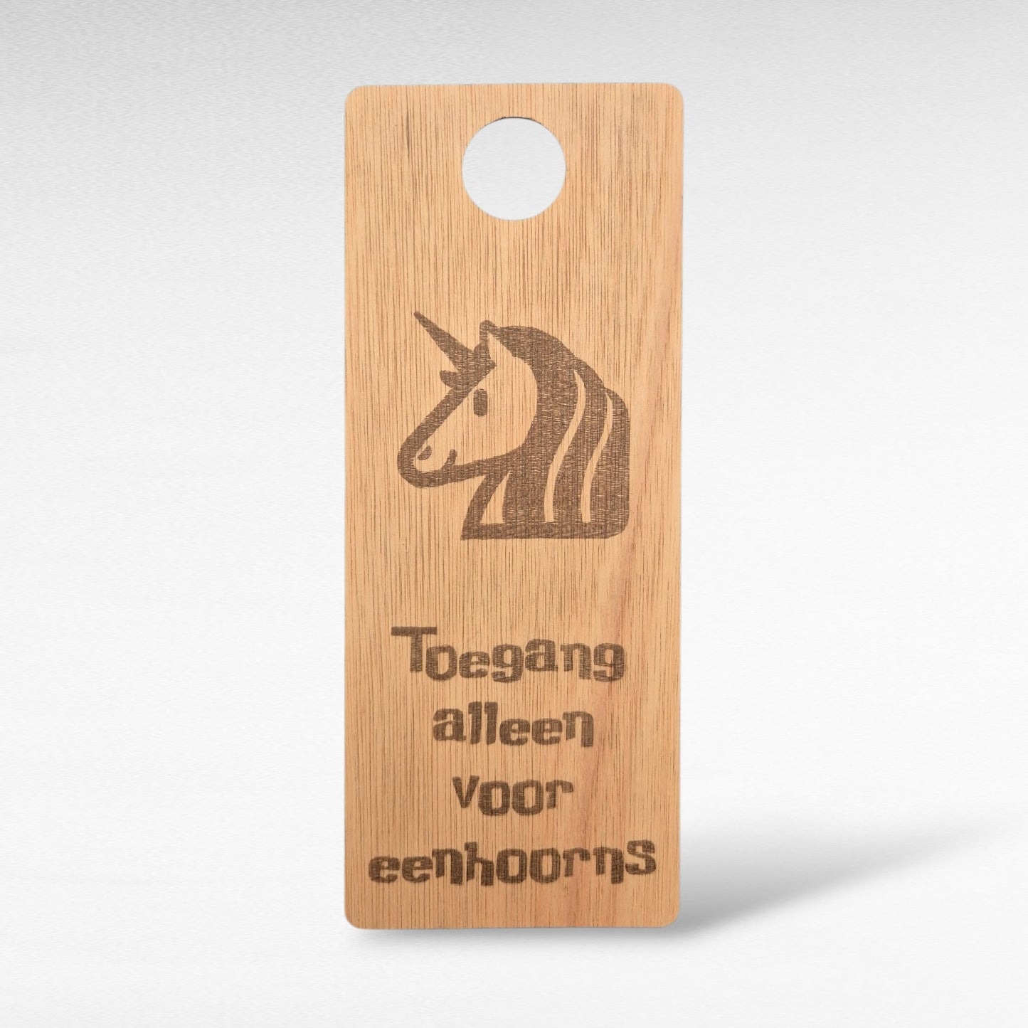 Houten deurhanger – met vrolijke teksten&nbsp;
