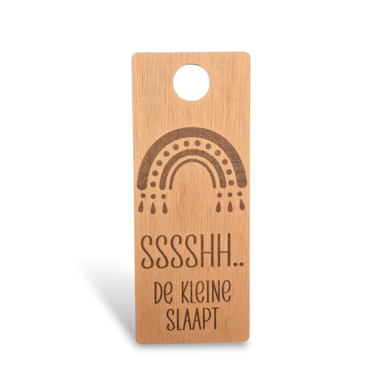 Houten deurhanger – met vrolijke teksten&nbsp;
