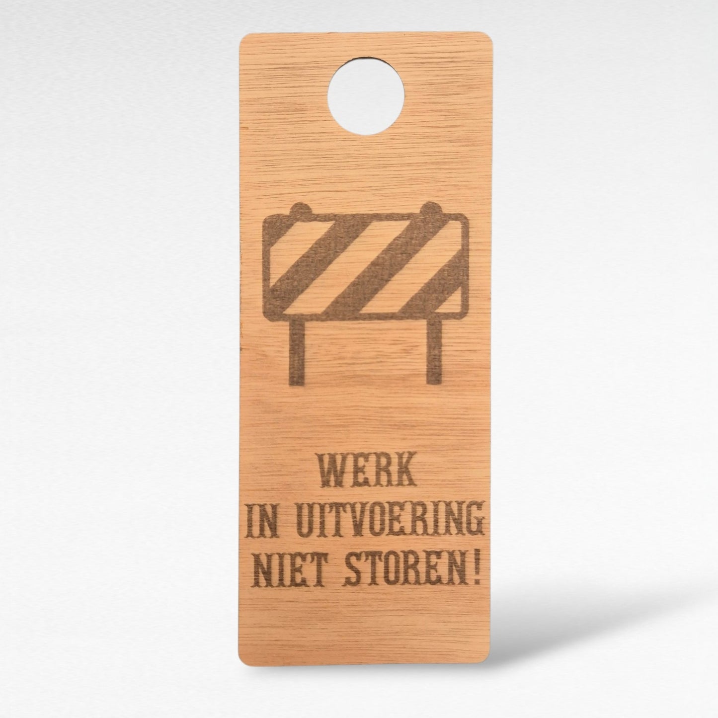 Houten deurhanger – met vrolijke teksten&nbsp;